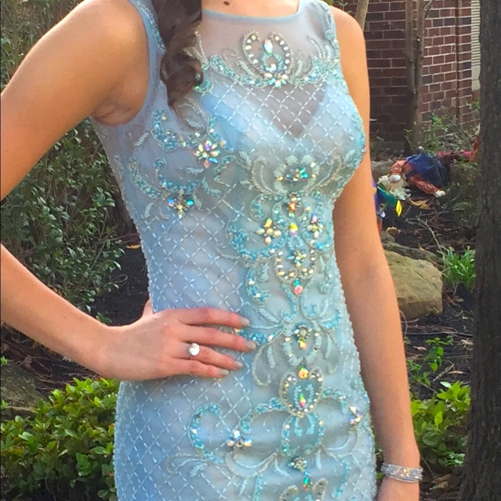 Sherri Hill beaded dress